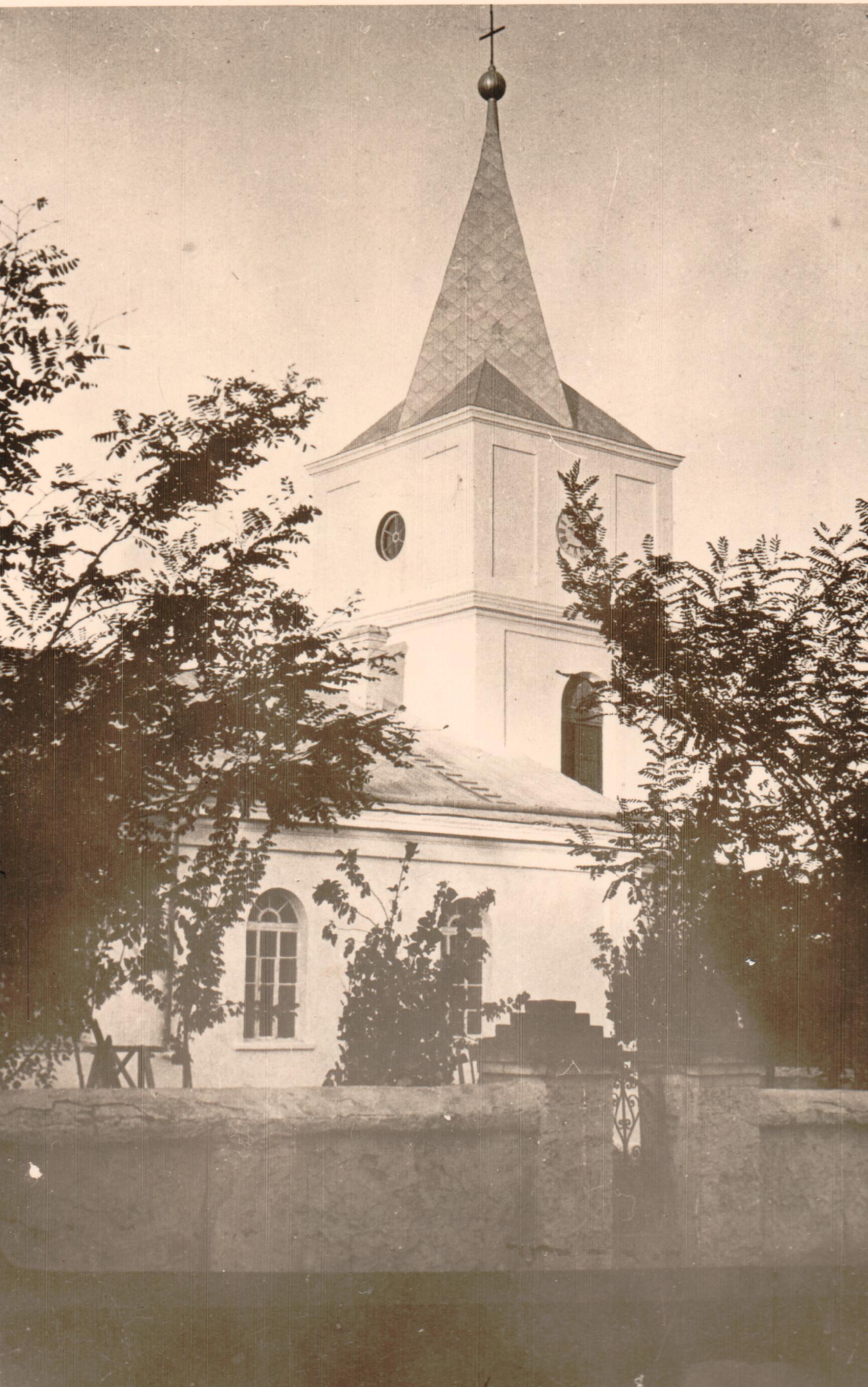 Clocher du temple protestant